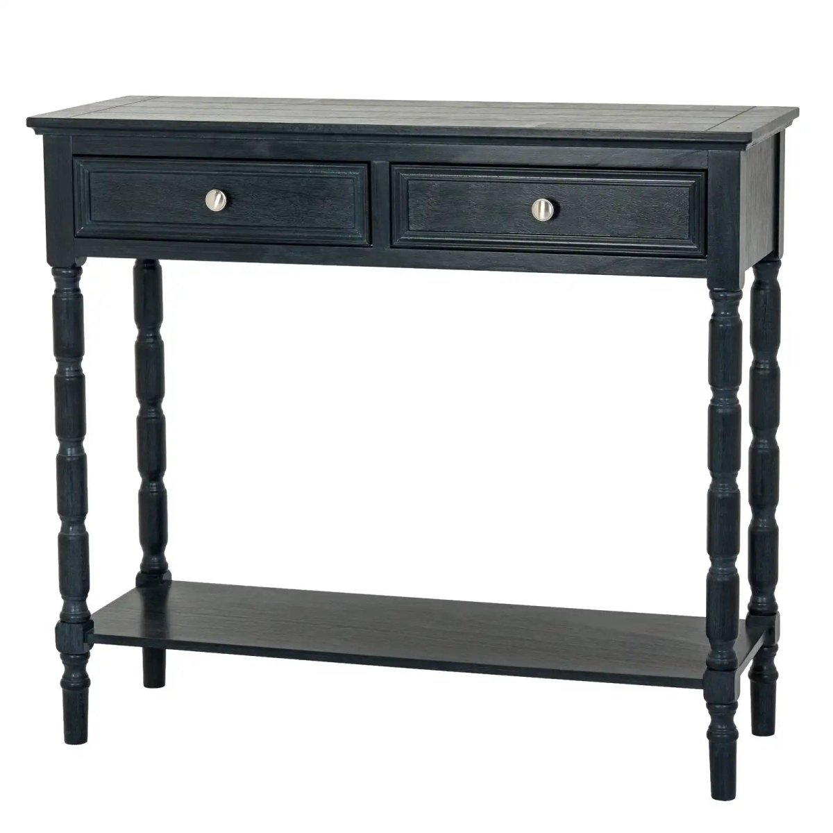 Contour Collection 2 Drawer Hallway Console Table - Price Crash Furniture