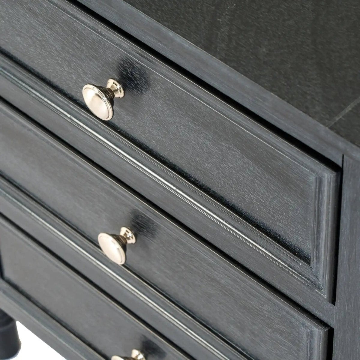Contour Collection 3 Drawer Bedside Table - Price Crash Furniture