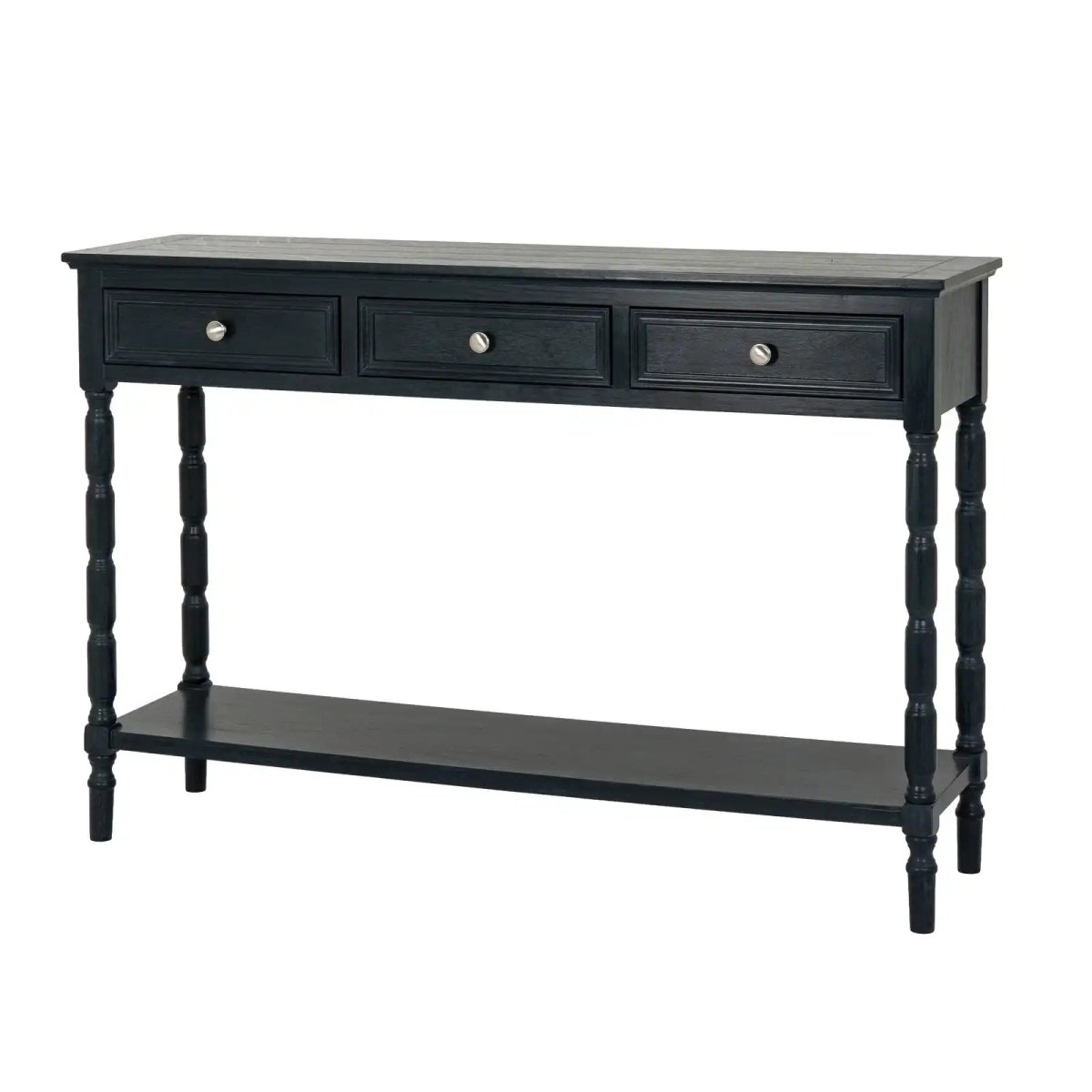 Contour Collection 3 Drawer Hallway Console Table - Price Crash Furniture
