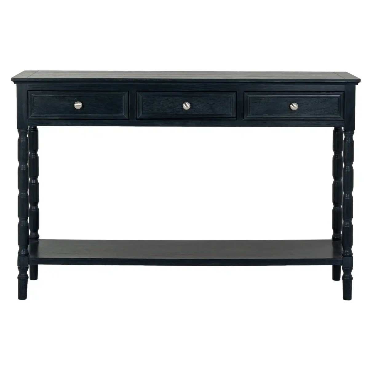 Contour Collection 3 Drawer Hallway Console Table - Price Crash Furniture
