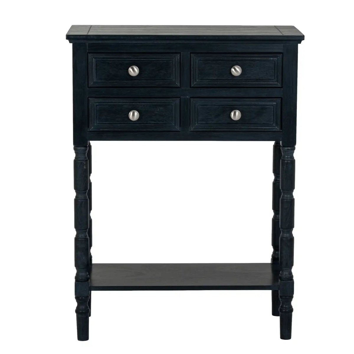 Contour Collection 4 Drawer Side Table - Price Crash Furniture