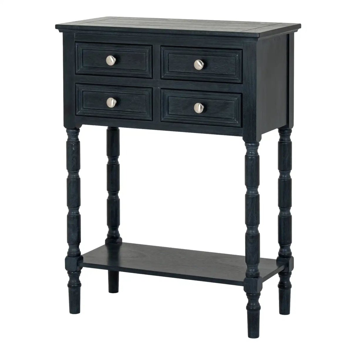 Contour Collection 4 Drawer Side Table - Price Crash Furniture