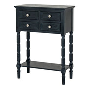 Contour Collection 4 Drawer Side Table - Price Crash Furniture