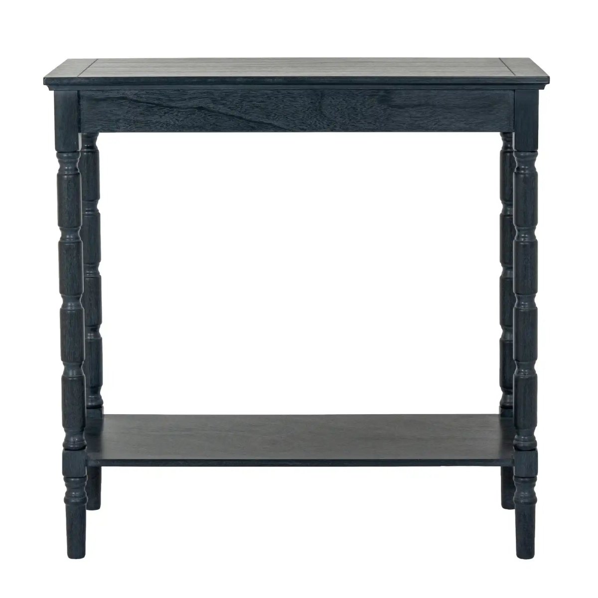 Contour Collection Console Table in Black - Price Crash Furniture