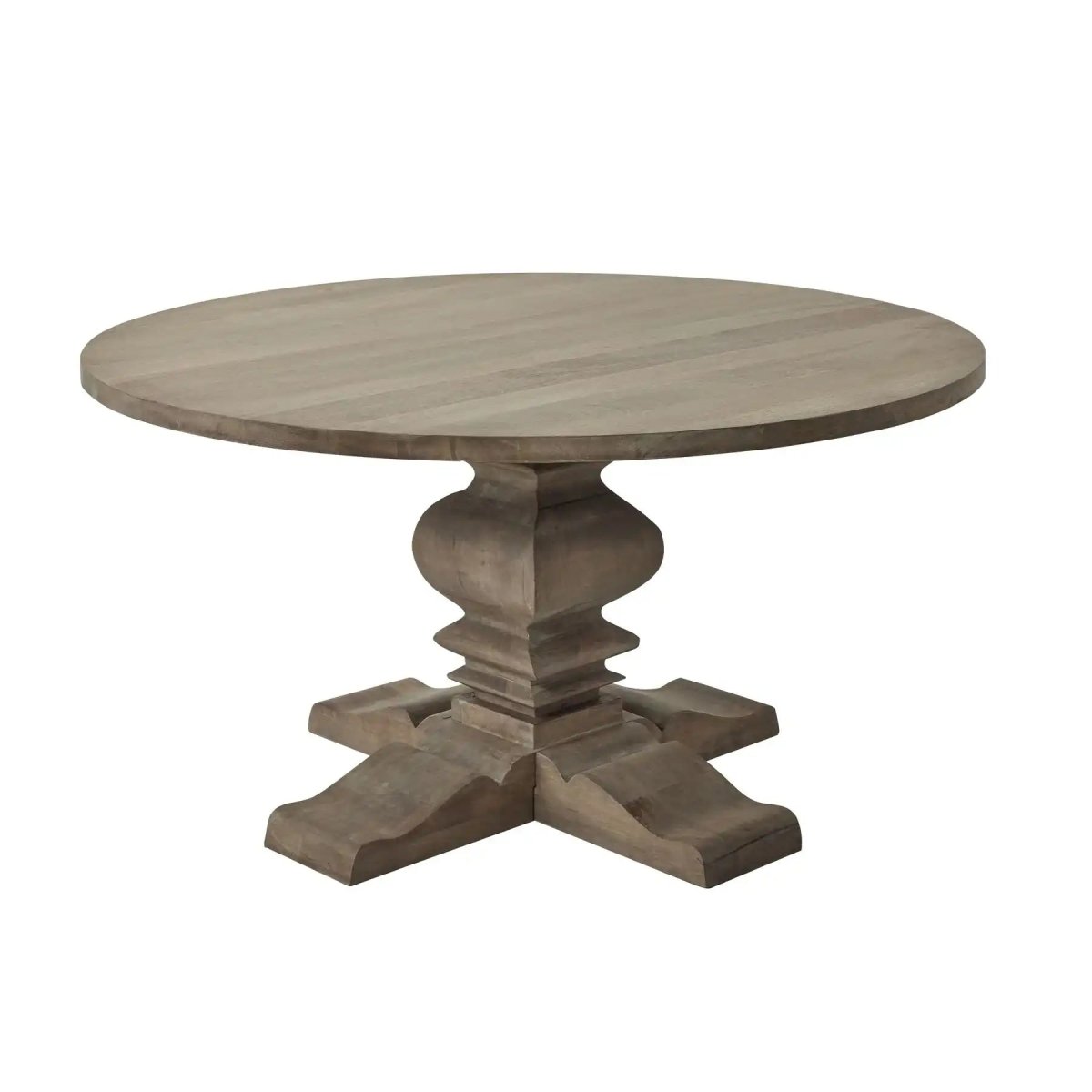 Copgrove Collection 150cm Round Pedestal Dining Table - Price Crash Furniture