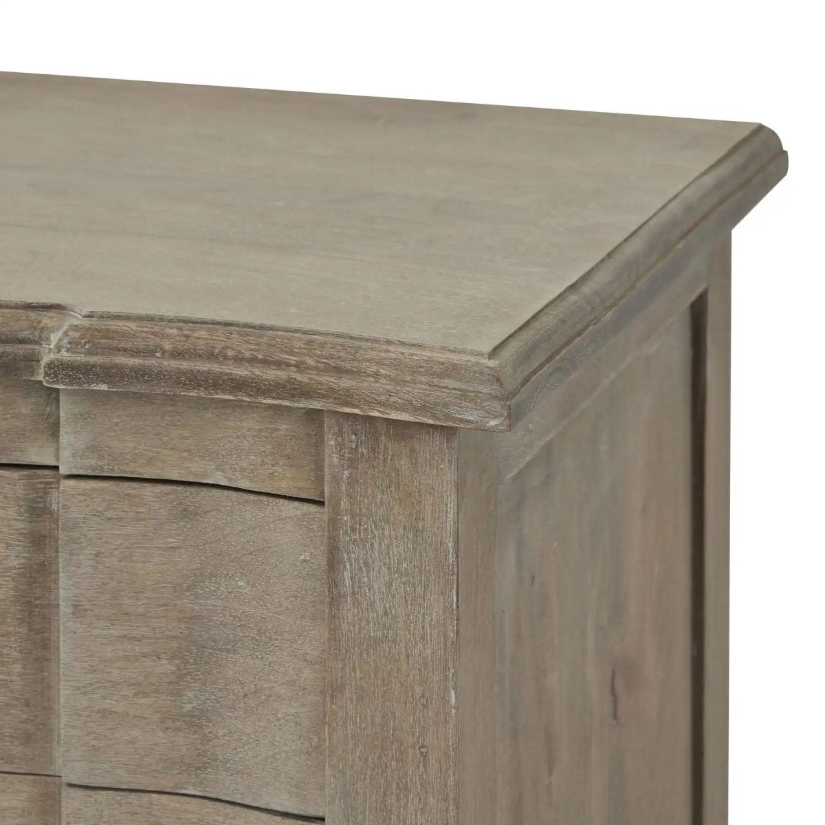 Copgrove Collection Handcrafted 3 Drawer Bedside Table Unit - Price Crash Furniture