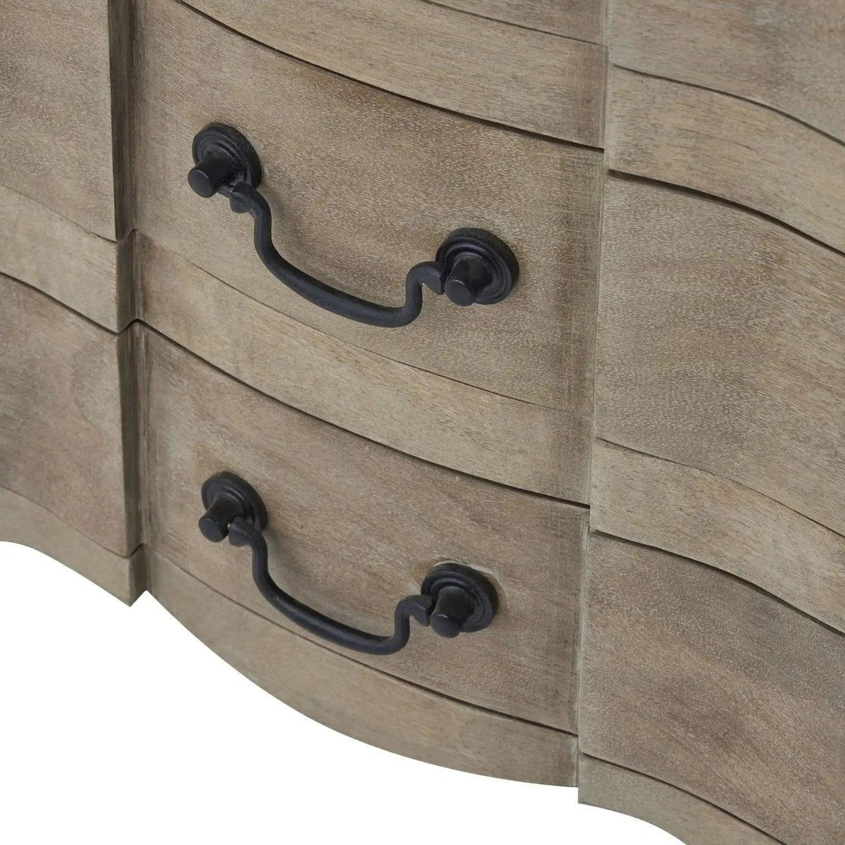 Copgrove Collection Handcrafted 3 Drawer Bedside Table Unit - Price Crash Furniture