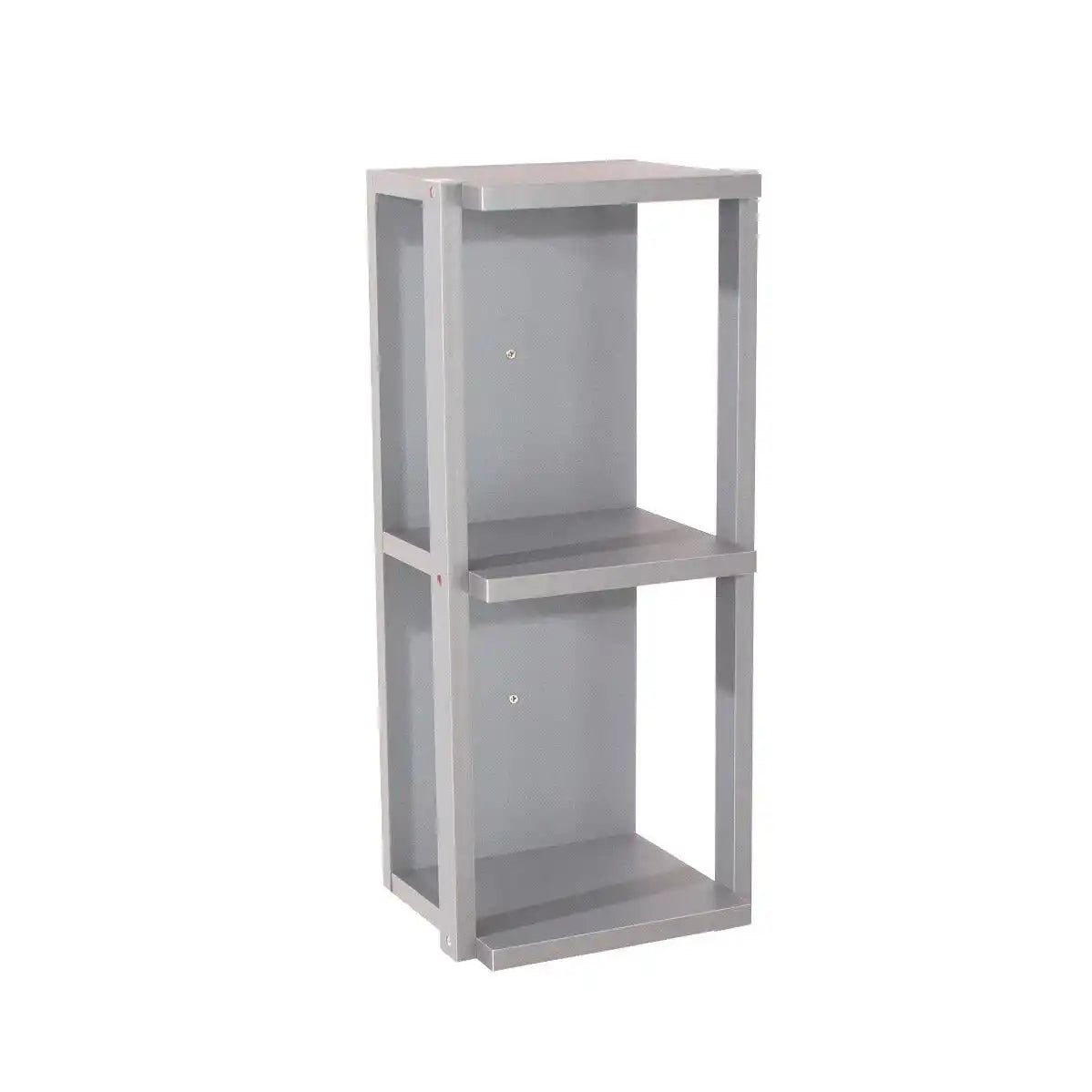 Core Arran Light Grey 3 Shelf Narrow Wall Unit by Core - Price Crash Furniture