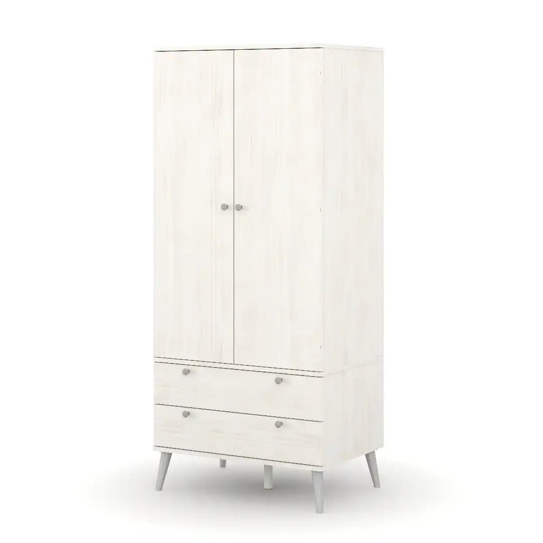 Core Augusta Curve 2 door, 2 drawer wardrobe - Price Crash Furniture