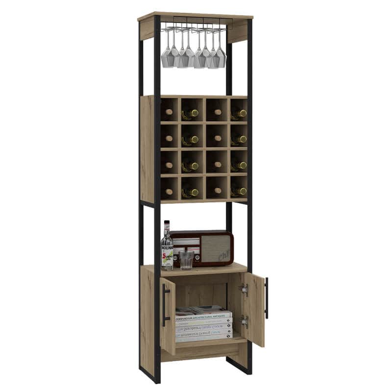 Core Products Brooklyn 2 Door Tall Wine Rack - Price Crash Furniture