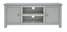 Core Perth Grey Handcrafted 2 Door TV Unit - Price Crash Furniture