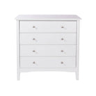Core Products Como White 4 drawer chest - Price Crash Furniture