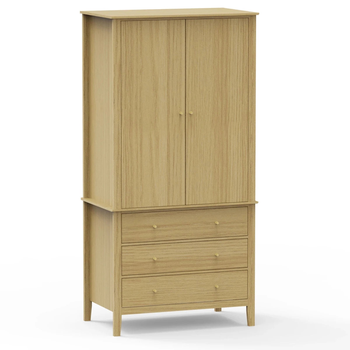 Core Products Henley 2 Door, 3 Drawer Wardrobe - Price Crash Furniture