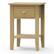 Core Products Henley Home Compact Petite 1 Drawer Bedside Table - Price Crash Furniture