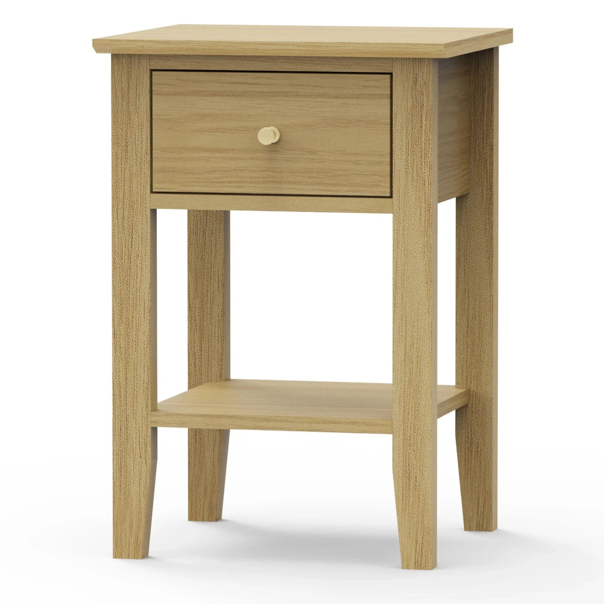 Core Products Henley Home Compact Petite 1 Drawer Bedside Table - Price Crash Furniture