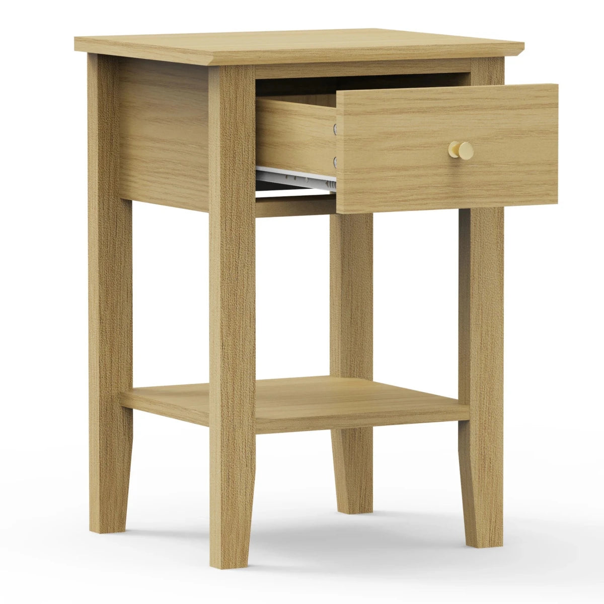 Core Products Henley Home Compact Petite 1 Drawer Bedside Table - Price Crash Furniture