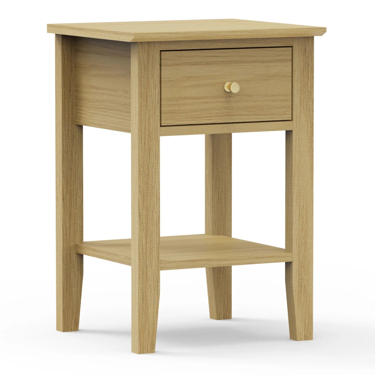 Core Products Henley Home Compact Petite 1 Drawer Bedside Table - Price Crash Furniture