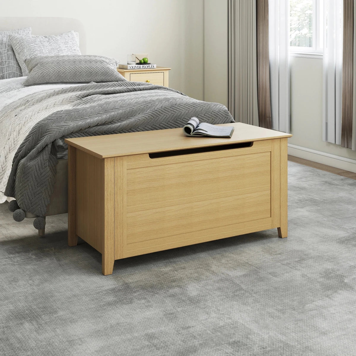 Core Products Henley Ottoman Blanket Storage Trunk - Price Crash Furniture