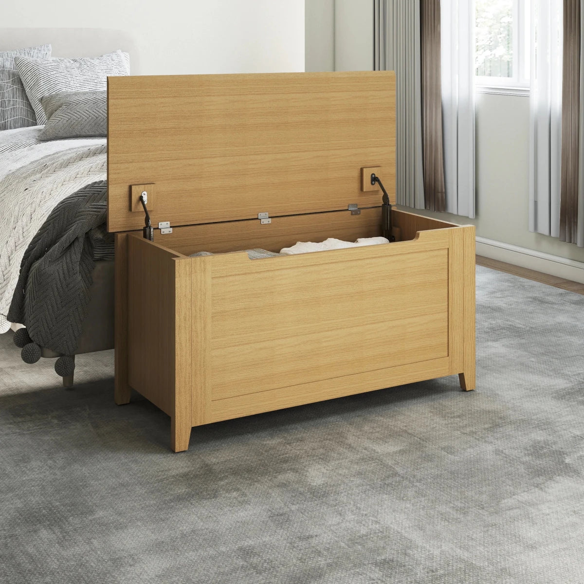 Core Products Henley Ottoman Blanket Storage Trunk - Price Crash Furniture