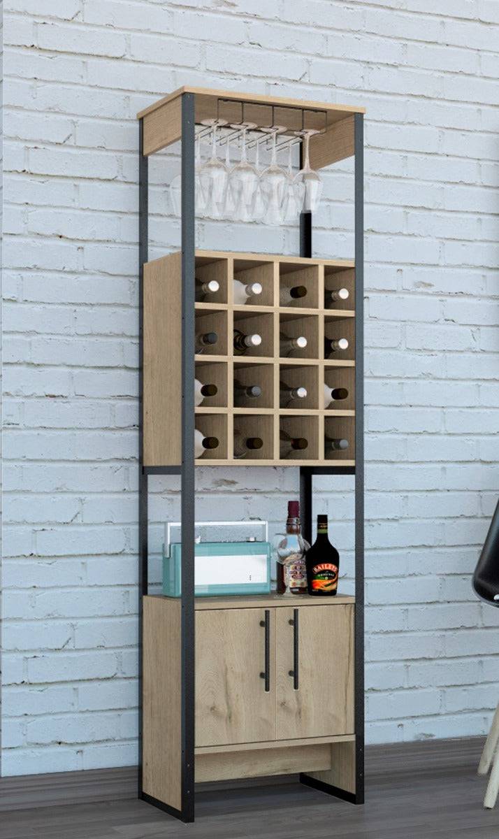 Core Products Brooklyn 2 Door Tall Wine Rack - Price Crash Furniture