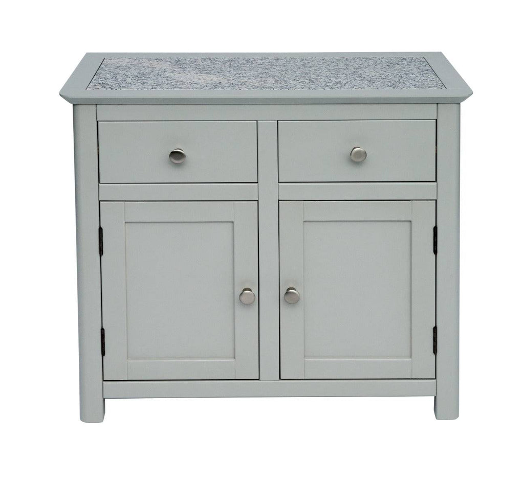 Core Products Perth Grey Handcrafted 2 Door 2 Drawer Sideboard - Price Crash Furniture