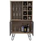 Core Vegas Bleached Oak Effect Wine Cabinet - Price Crash Furniture