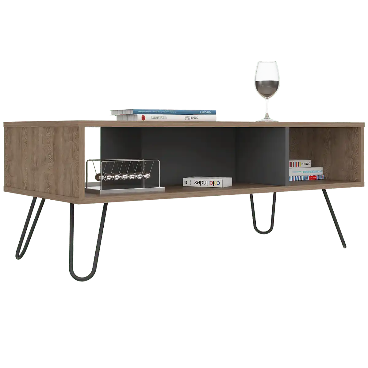 Core Vegas Bleached Oak Effect Coffee Table - Price Crash Furniture