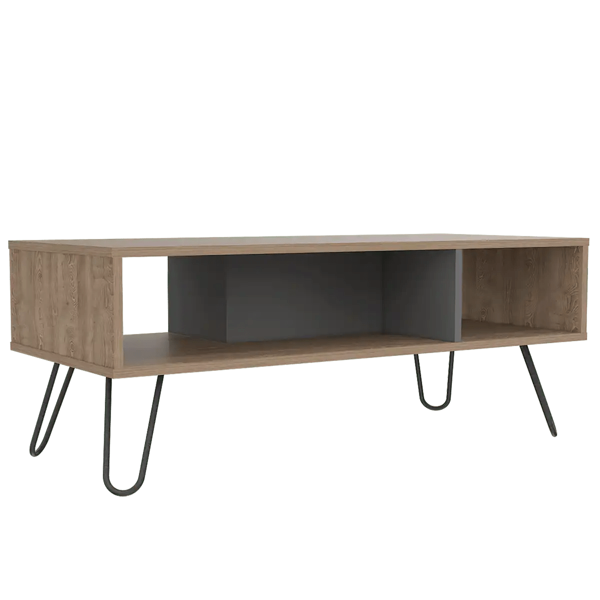 Core Vegas Bleached Oak Effect Coffee Table - Price Crash Furniture