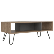 Core Vegas Bleached Oak Effect Coffee Table - Price Crash Furniture