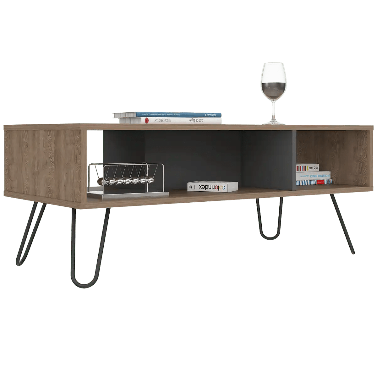 Core Vegas Bleached Oak Effect Coffee Table - Price Crash Furniture