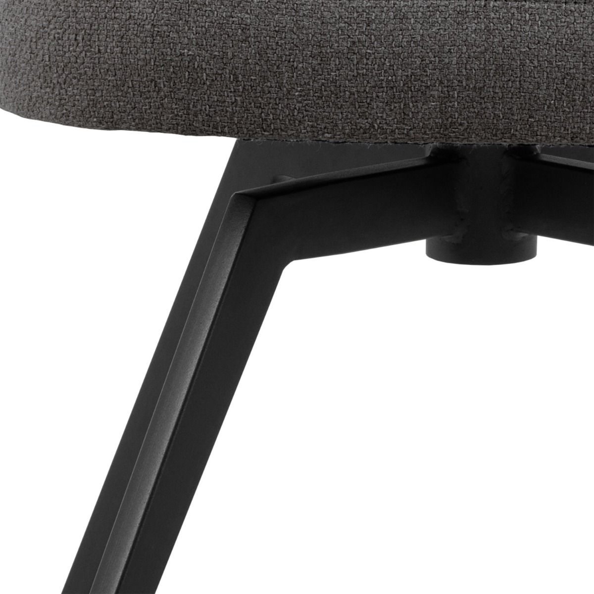Darlene Dining Chair With Armrest And Swivel Function In Grey - Price Crash Furniture