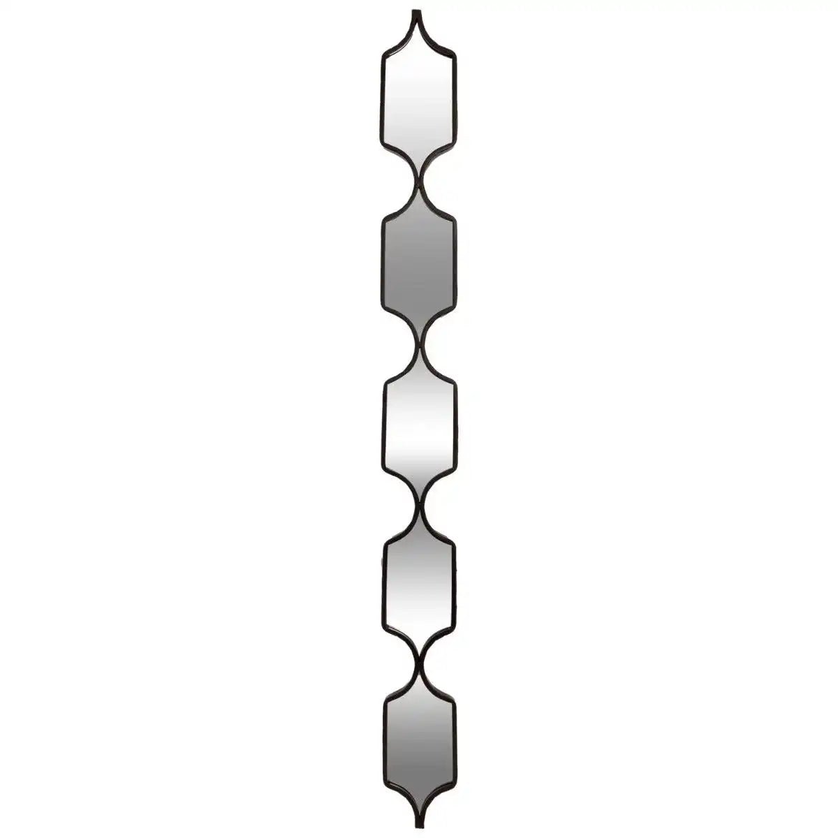 Decorative Black Hanging Mirror - Price Crash Furniture