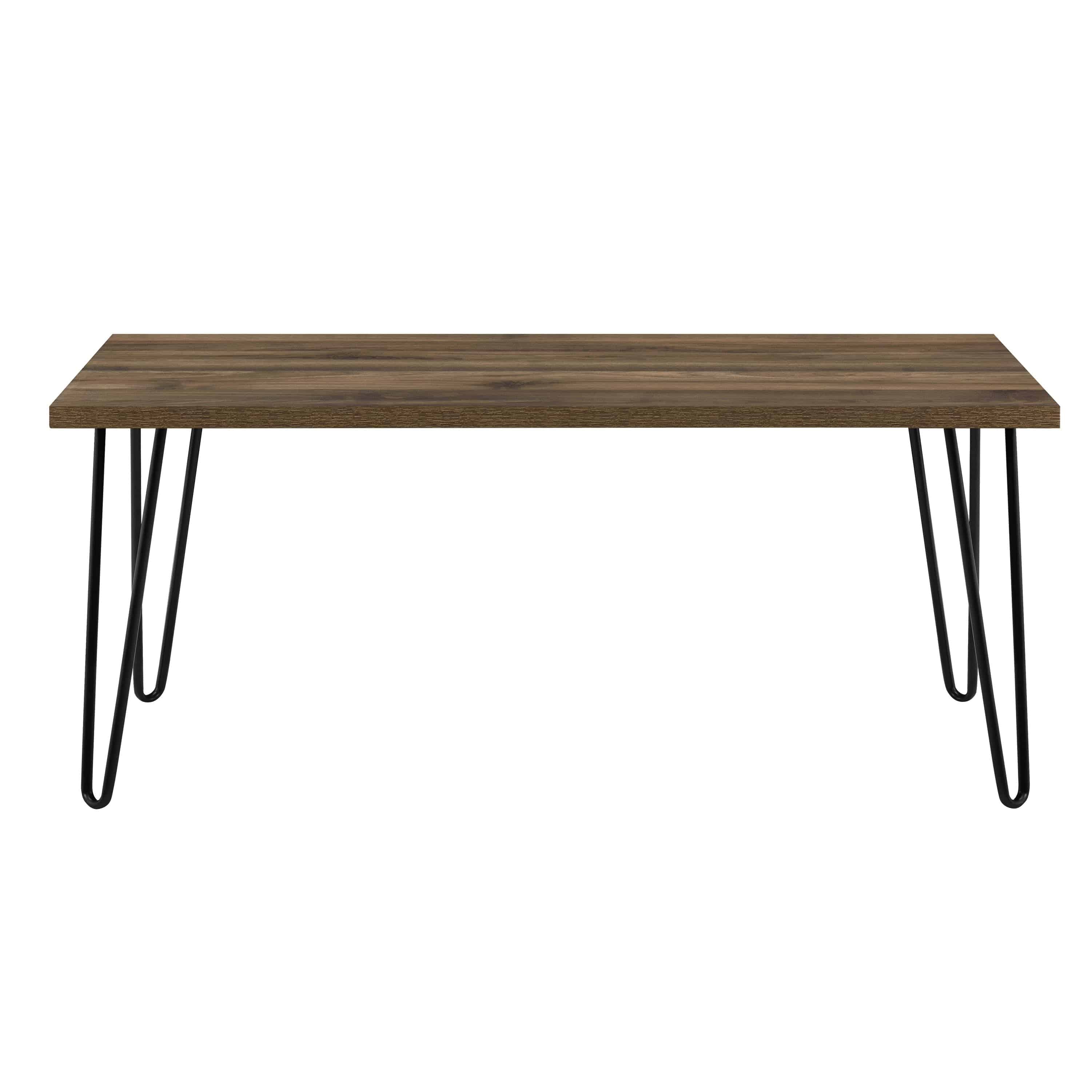 Owen Retro Coffee Table Distressed in Walnut - Price Crash Furniture