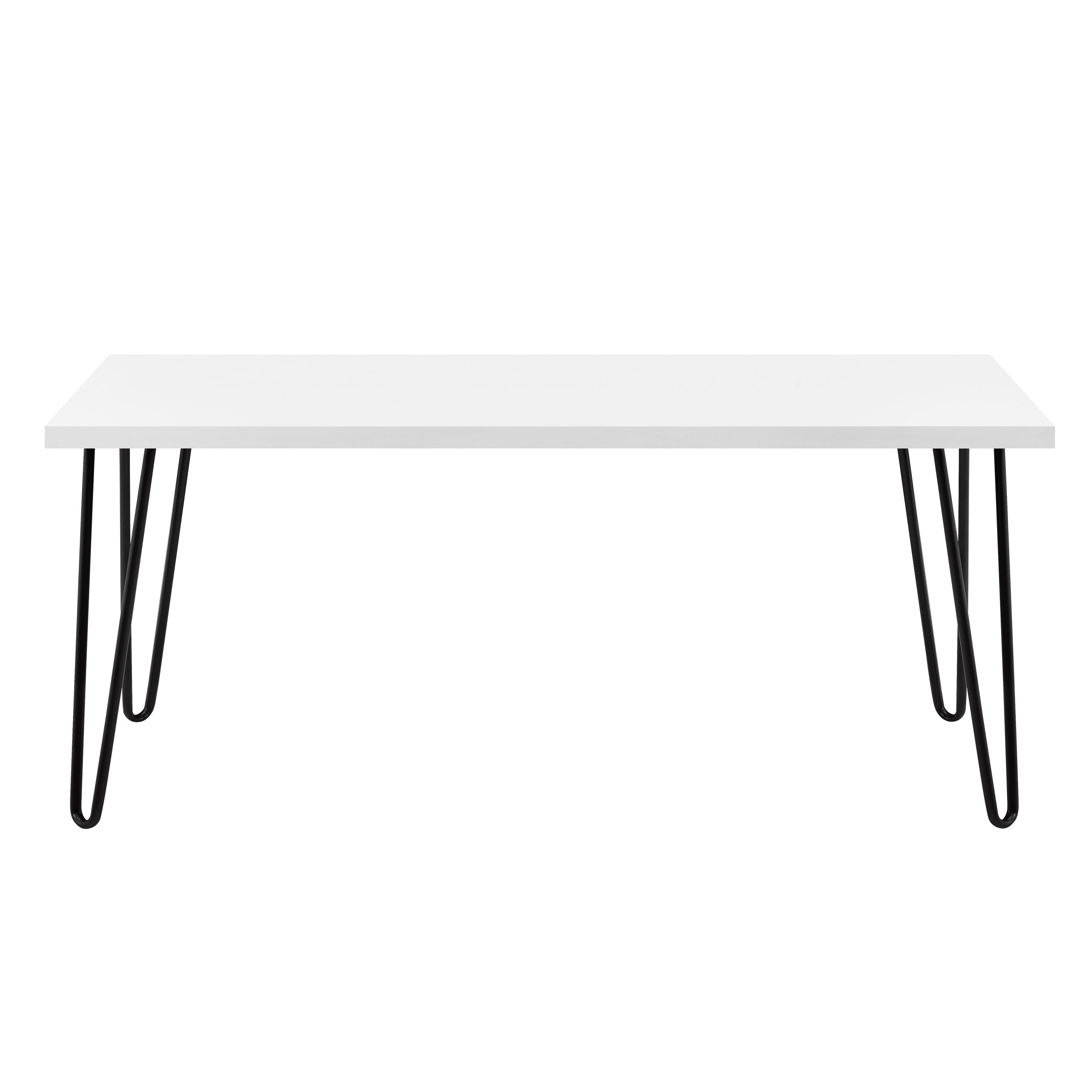 Owen Retro Coffee Table Distressed in White - Price Crash Furniture