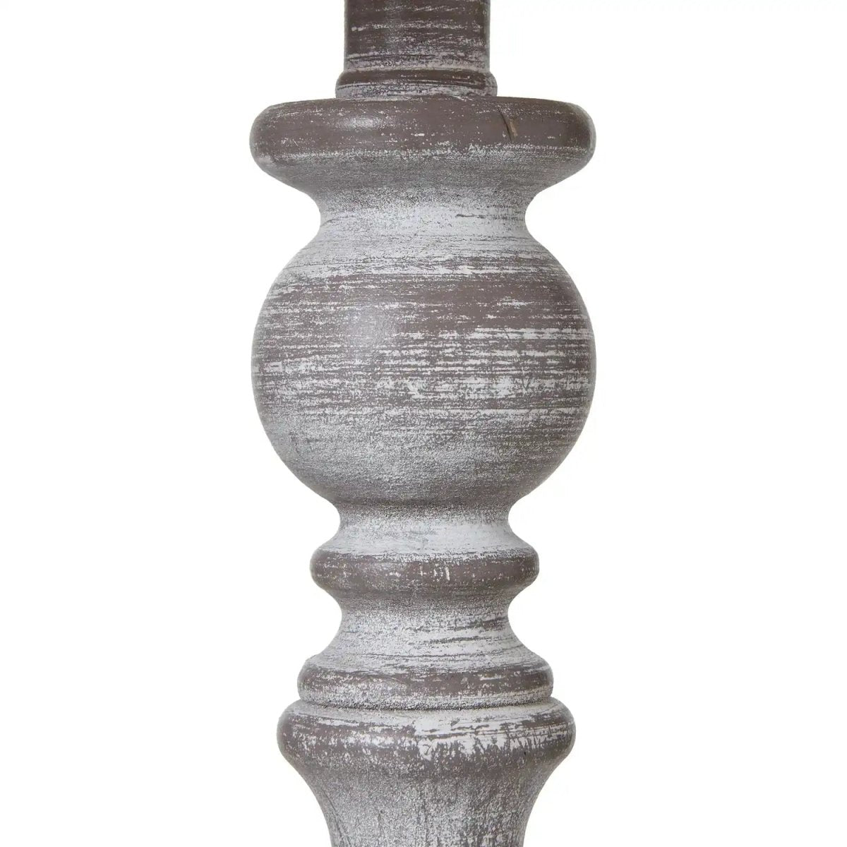 Dunum Column Table Lamp With Linen Shade - Price Crash Furniture