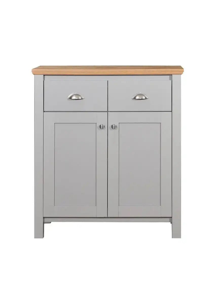 Eaton Compact Sideboard in Grey by TAD - Price Crash Furniture