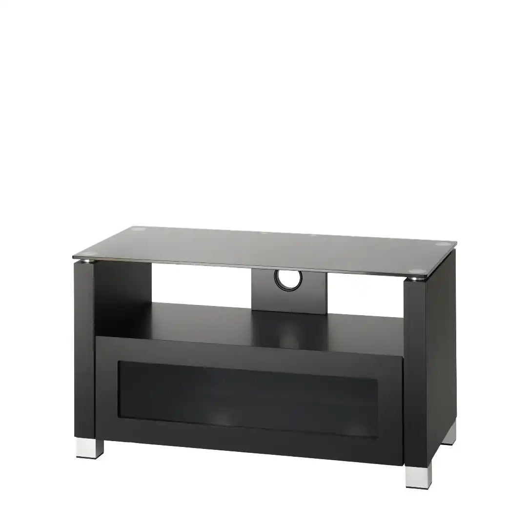 Elegance Cabinet TV stand in Black, 850 mm - Price Crash Furniture