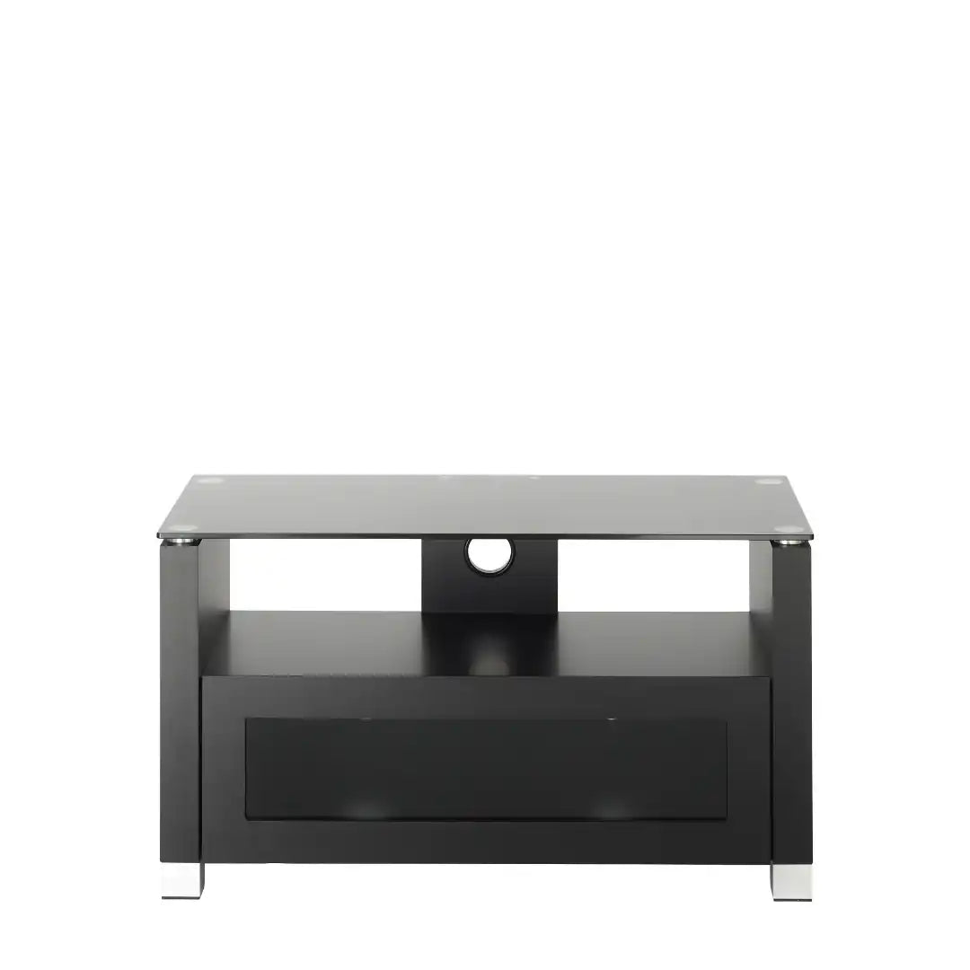 Elegance Cabinet TV stand in Black, 850 mm - Price Crash Furniture