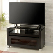 Elegance Cabinet TV stand in Black, 850 mm - Price Crash Furniture