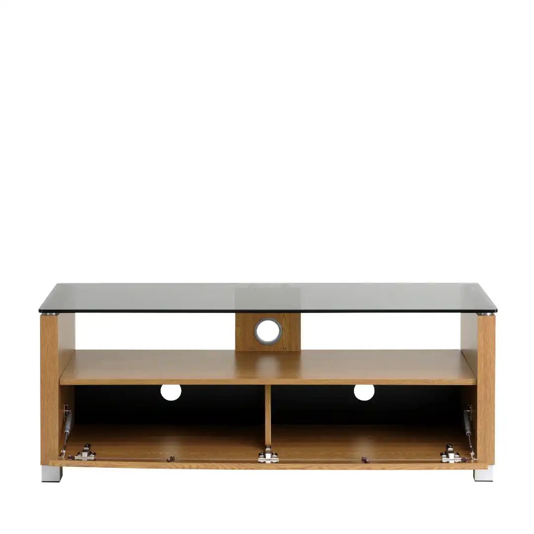 Elegance Cabinet TV stand in Oak, 1050 mm - Price Crash Furniture