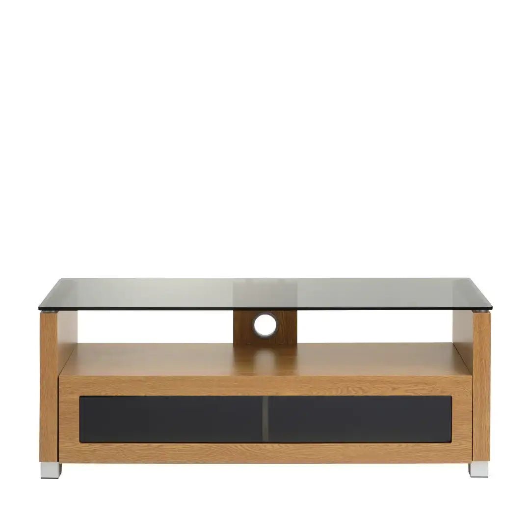 Elegance Cabinet TV stand in Oak, 1250 mm - Price Crash Furniture