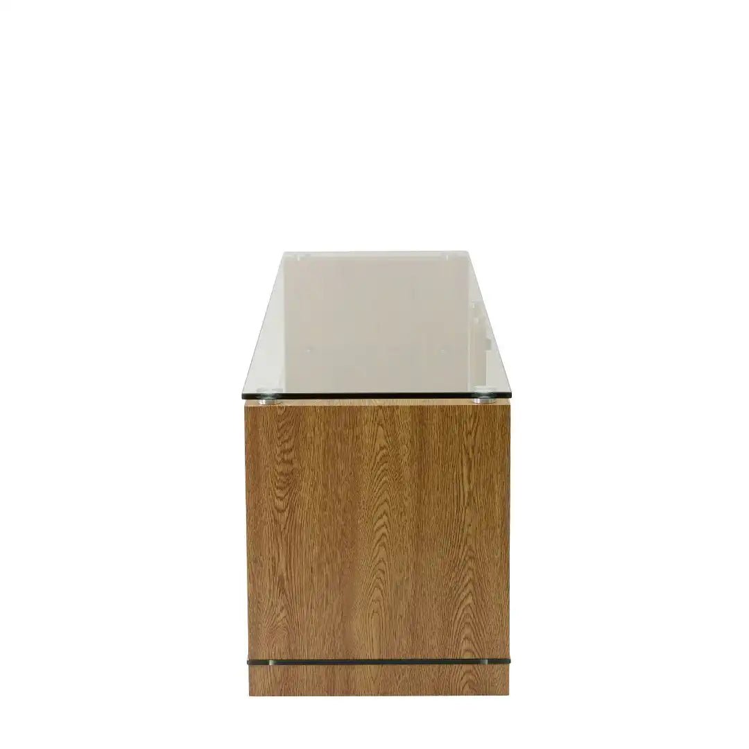 Elegance TV Stand in Oak, 1200 mm - Price Crash Furniture