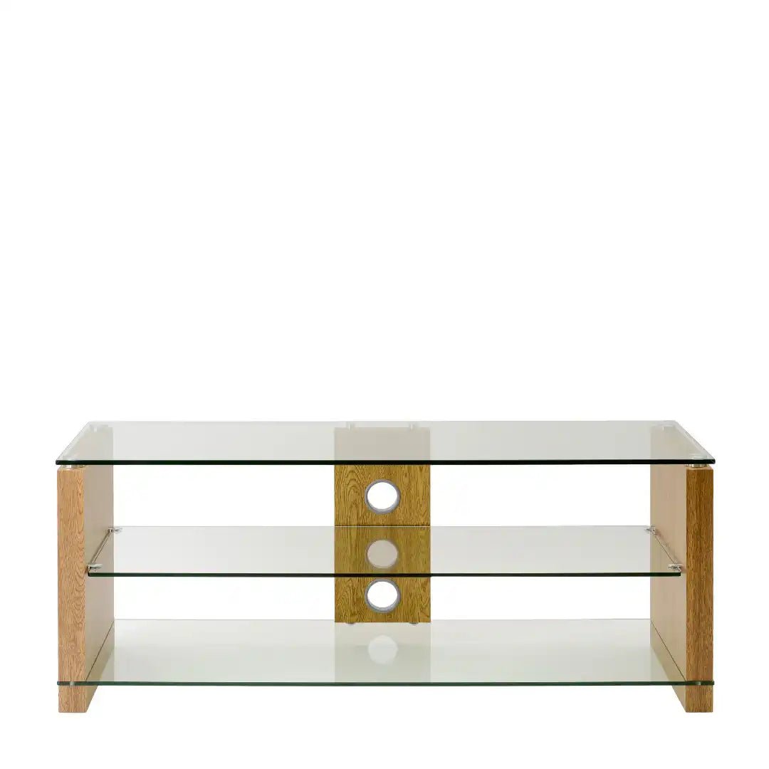 Elegance TV Stand in Oak, 1200 mm - Price Crash Furniture