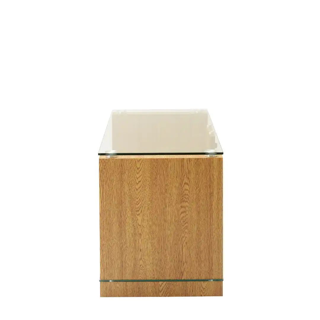 Elegance TV Stand in Oak, 800 mm - Price Crash Furniture