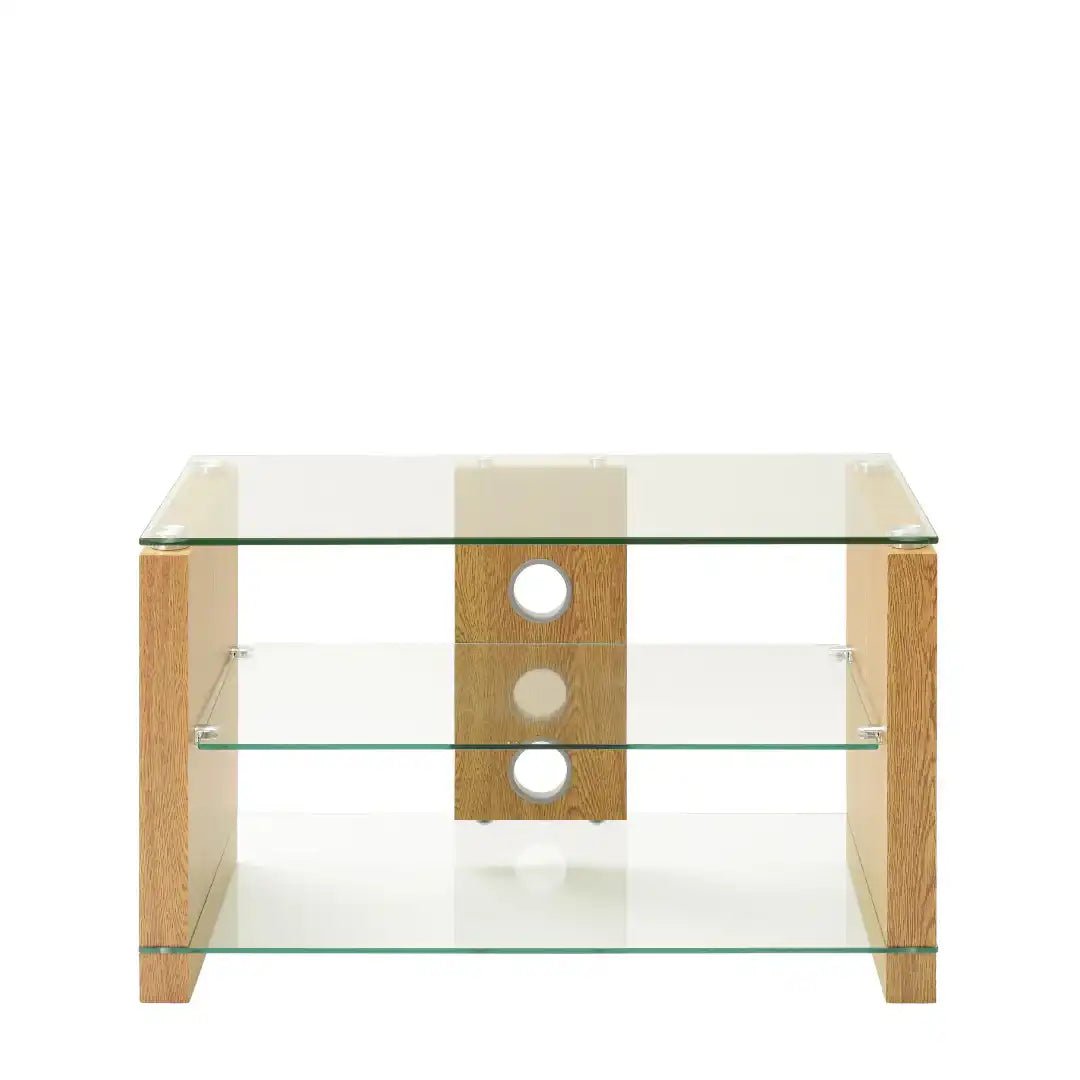 Elegance TV Stand in Oak, 800 mm - Price Crash Furniture