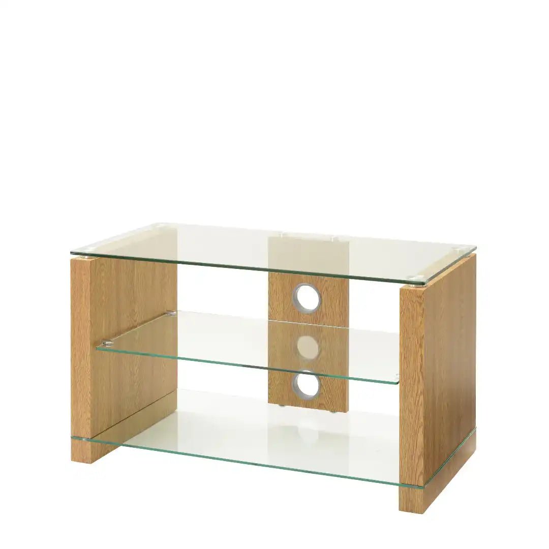 Elegance TV Stand in Oak, 800 mm - Price Crash Furniture