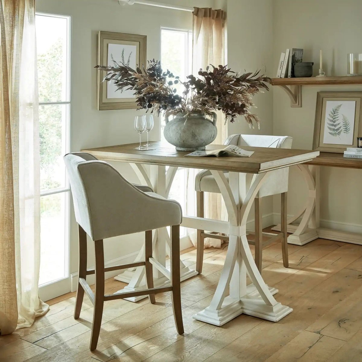 Epsom Grey Bar Stool - Price Crash Furniture