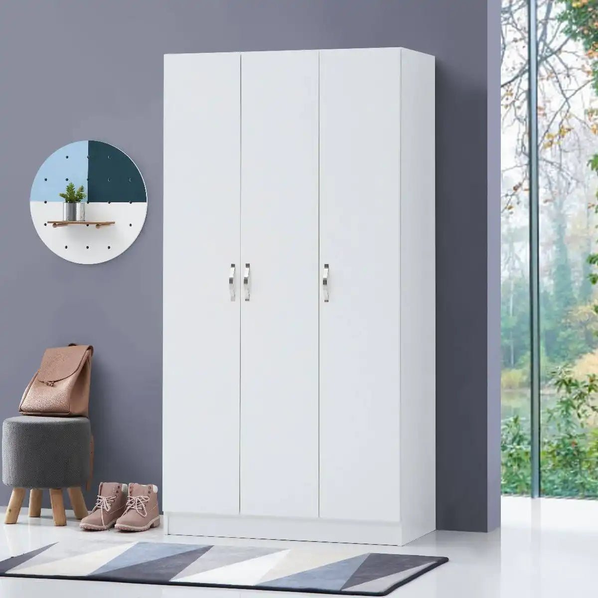 ESSENTIALS 2 DOOR WARDROBE