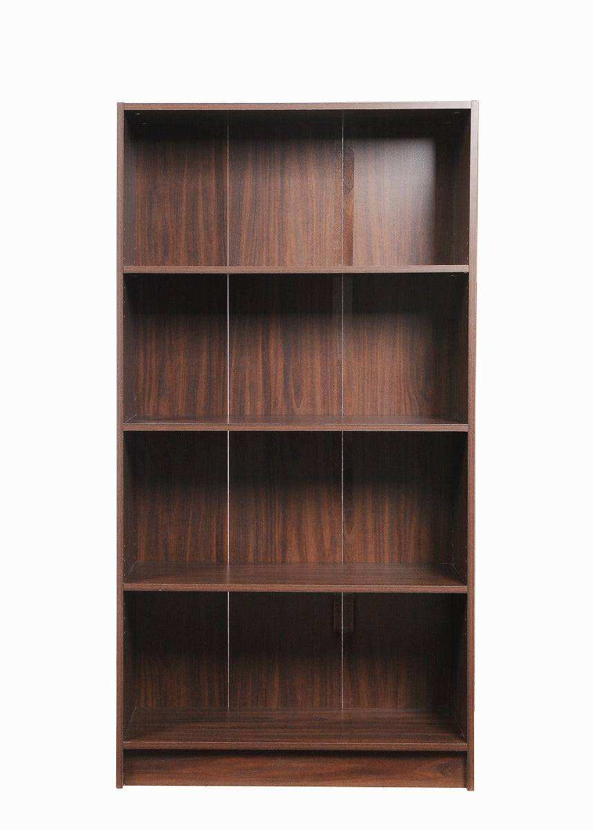 Essentials Bookcase Tall Wide in Walnut by TAD - Price Crash Furniture