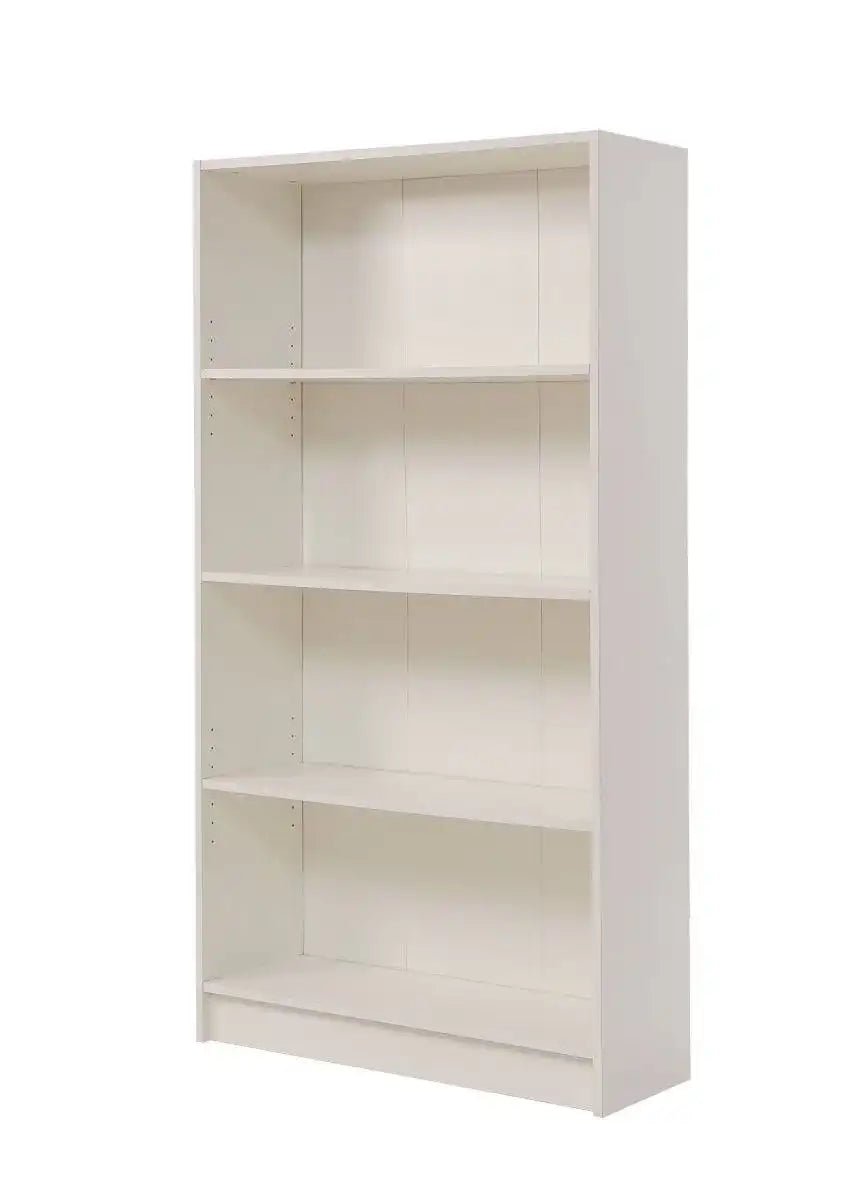 Essentials Bookcase Tall Wide in White by TAD - Price Crash Furniture